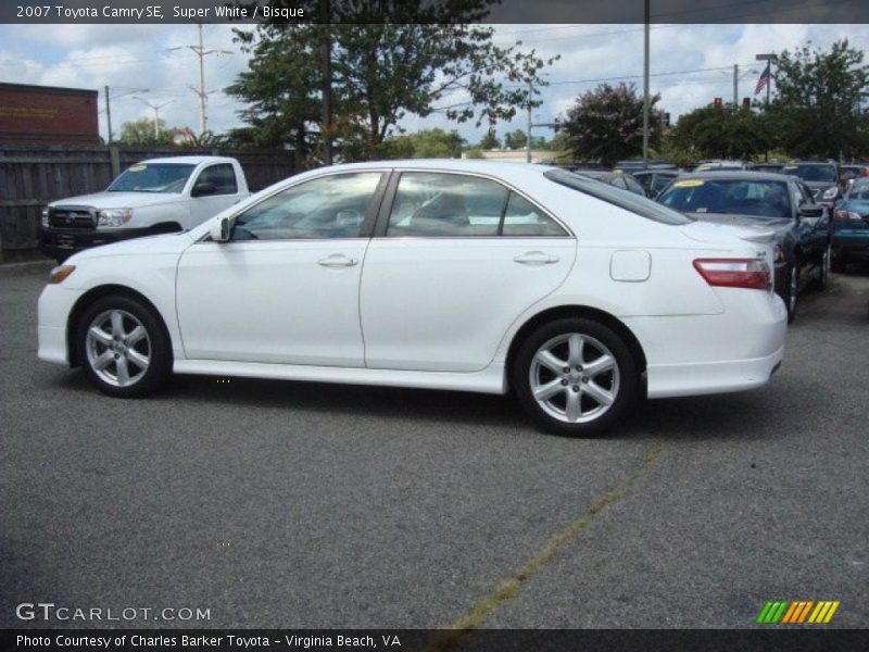 Super White / Bisque 2007 Toyota Camry SE
