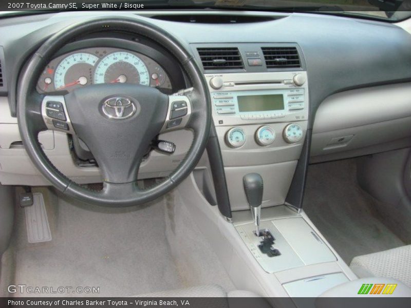 Super White / Bisque 2007 Toyota Camry SE