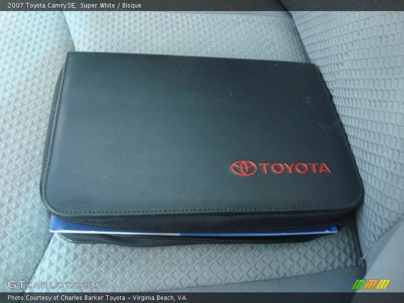 Super White / Bisque 2007 Toyota Camry SE