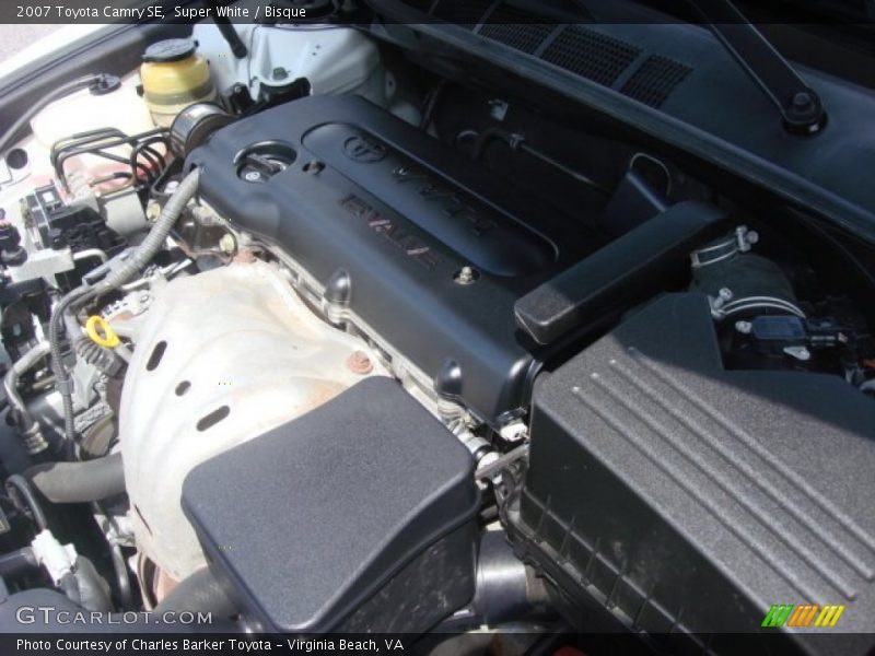 Super White / Bisque 2007 Toyota Camry SE