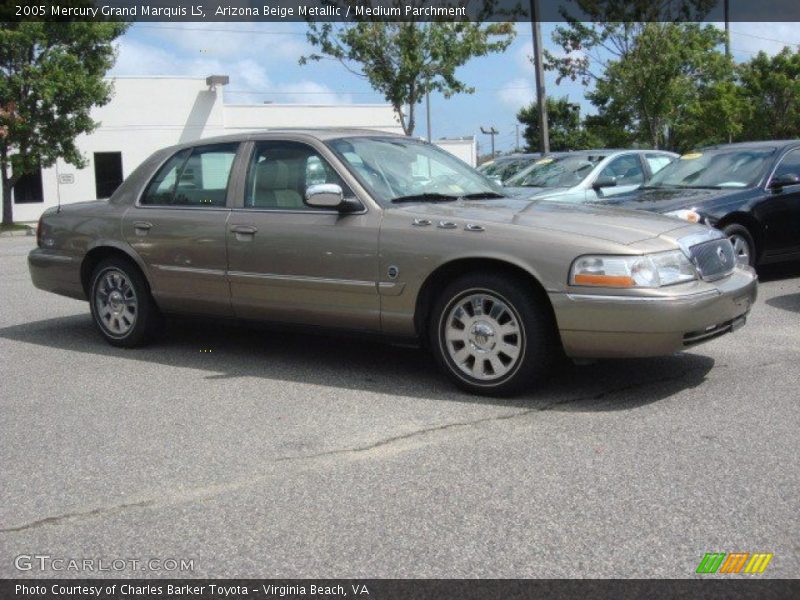 Arizona Beige Metallic / Medium Parchment 2005 Mercury Grand Marquis LS