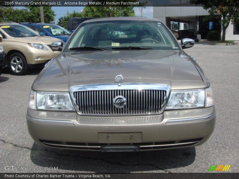 Arizona Beige Metallic / Medium Parchment 2005 Mercury Grand Marquis LS