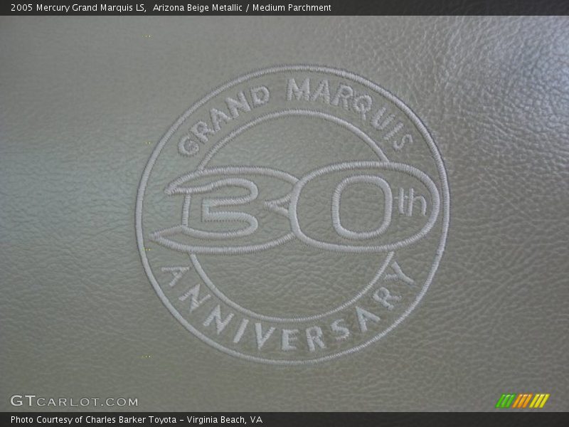 Arizona Beige Metallic / Medium Parchment 2005 Mercury Grand Marquis LS