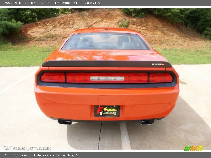 HEMI Orange / Dark Slate Gray 2009 Dodge Challenger SRT8