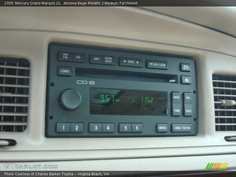 Arizona Beige Metallic / Medium Parchment 2005 Mercury Grand Marquis LS