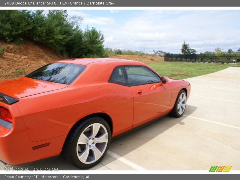 HEMI Orange / Dark Slate Gray 2009 Dodge Challenger SRT8