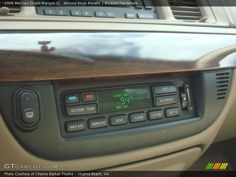 Arizona Beige Metallic / Medium Parchment 2005 Mercury Grand Marquis LS