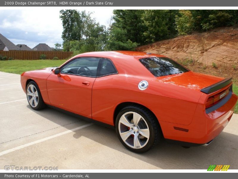 HEMI Orange / Dark Slate Gray 2009 Dodge Challenger SRT8