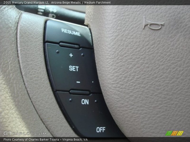 Arizona Beige Metallic / Medium Parchment 2005 Mercury Grand Marquis LS