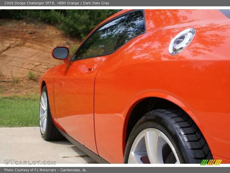 HEMI Orange / Dark Slate Gray 2009 Dodge Challenger SRT8