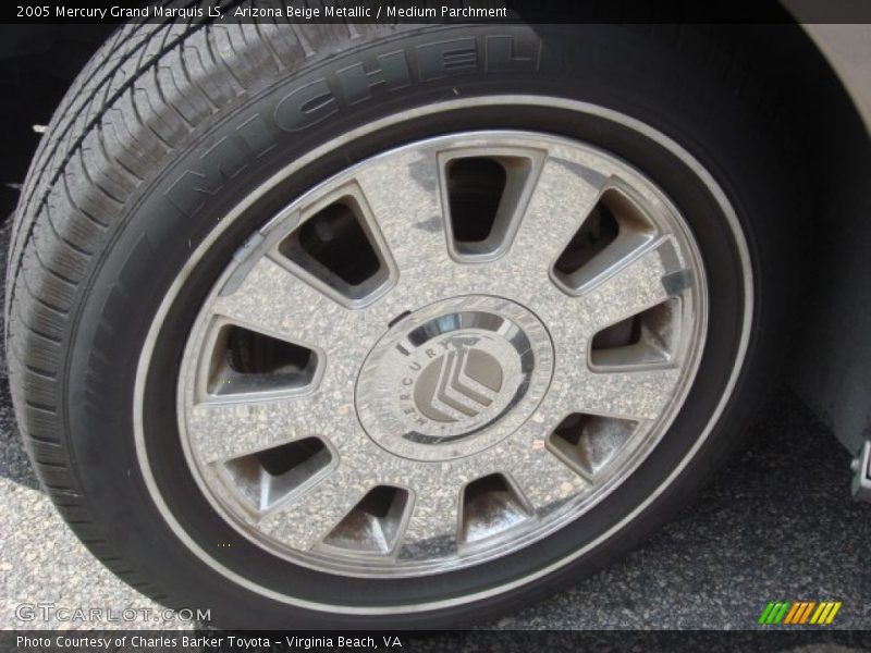 Arizona Beige Metallic / Medium Parchment 2005 Mercury Grand Marquis LS