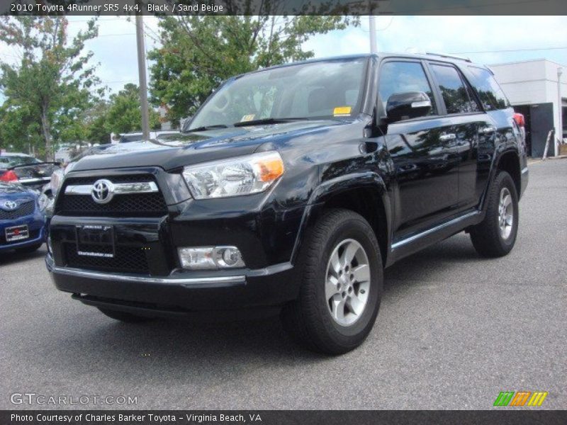 Black / Sand Beige 2010 Toyota 4Runner SR5 4x4