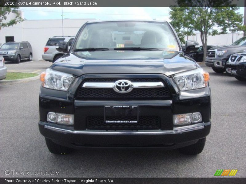 Black / Sand Beige 2010 Toyota 4Runner SR5 4x4