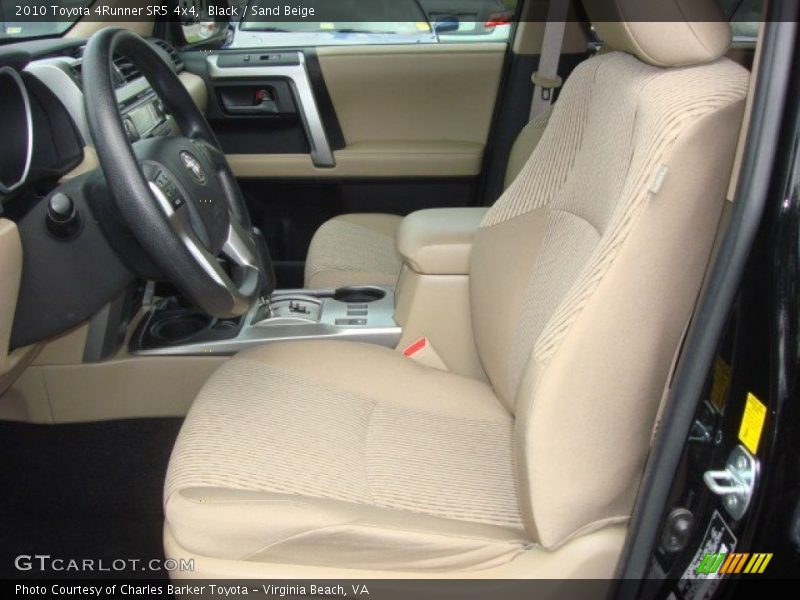 Black / Sand Beige 2010 Toyota 4Runner SR5 4x4