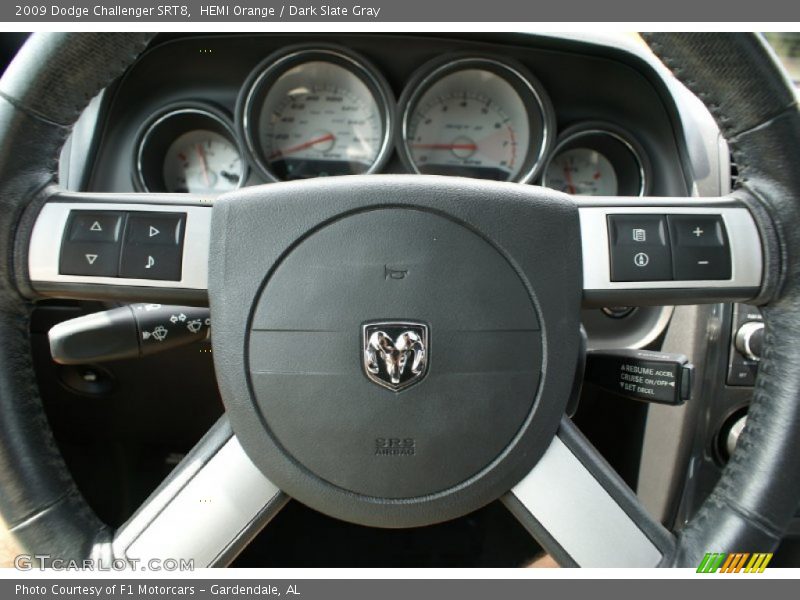 HEMI Orange / Dark Slate Gray 2009 Dodge Challenger SRT8