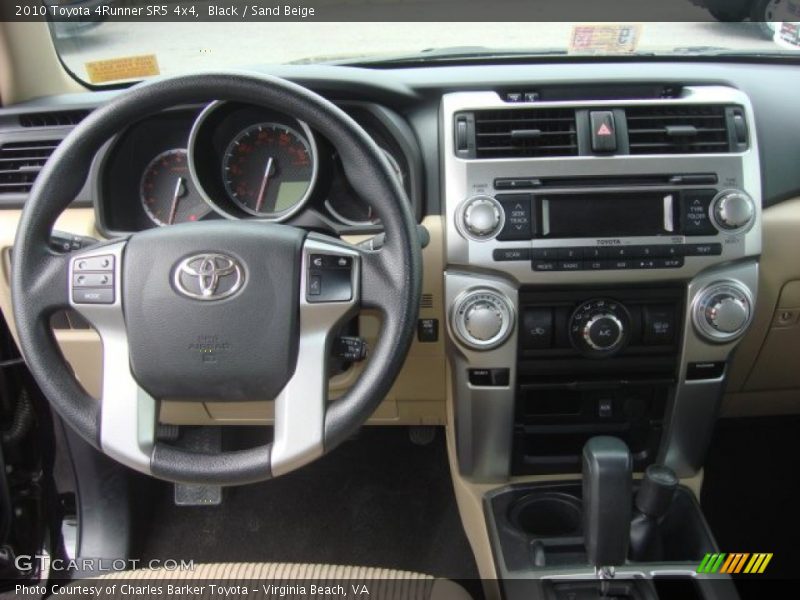 Black / Sand Beige 2010 Toyota 4Runner SR5 4x4