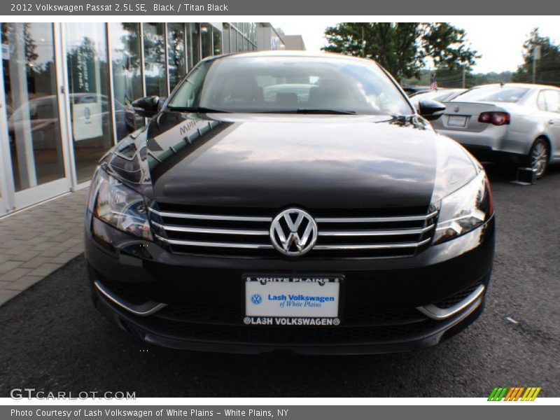 Black / Titan Black 2012 Volkswagen Passat 2.5L SE