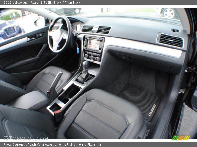Black / Titan Black 2012 Volkswagen Passat 2.5L SE