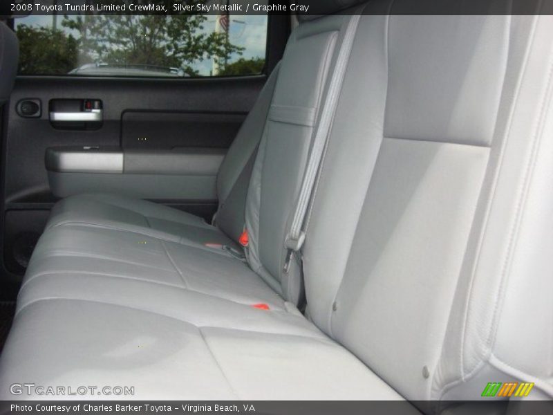 Silver Sky Metallic / Graphite Gray 2008 Toyota Tundra Limited CrewMax