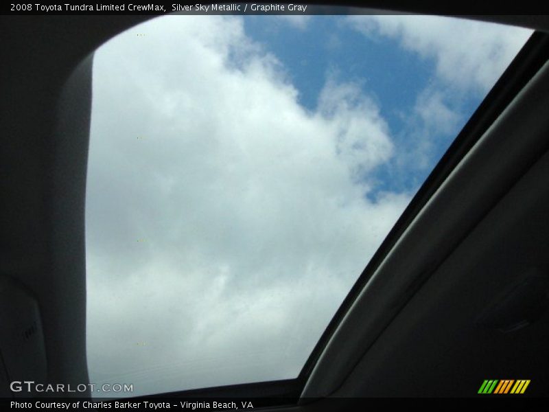 Silver Sky Metallic / Graphite Gray 2008 Toyota Tundra Limited CrewMax
