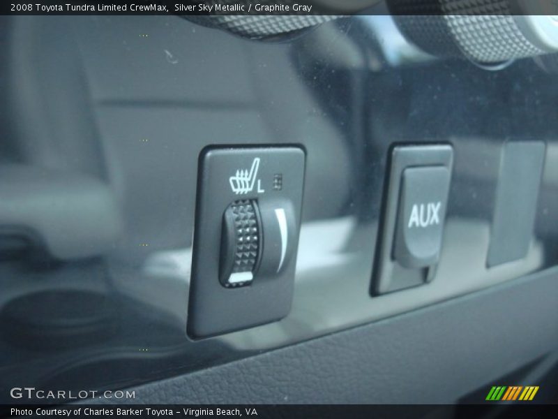 Silver Sky Metallic / Graphite Gray 2008 Toyota Tundra Limited CrewMax