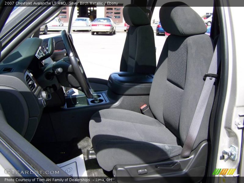 Silver Birch Metallic / Ebony 2007 Chevrolet Avalanche LT 4WD