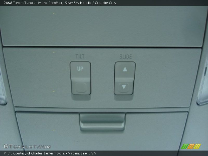 Silver Sky Metallic / Graphite Gray 2008 Toyota Tundra Limited CrewMax