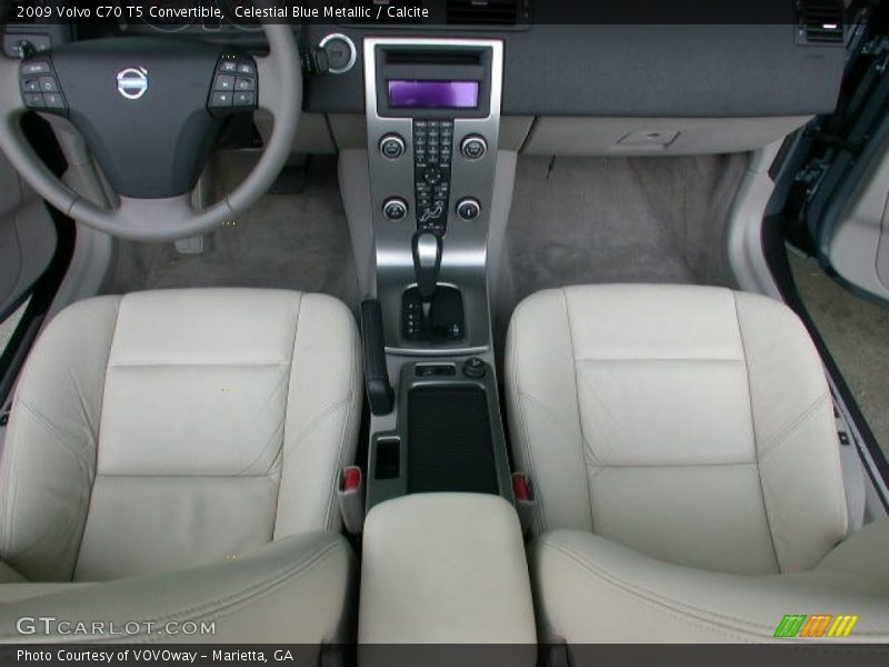 Celestial Blue Metallic / Calcite 2009 Volvo C70 T5 Convertible