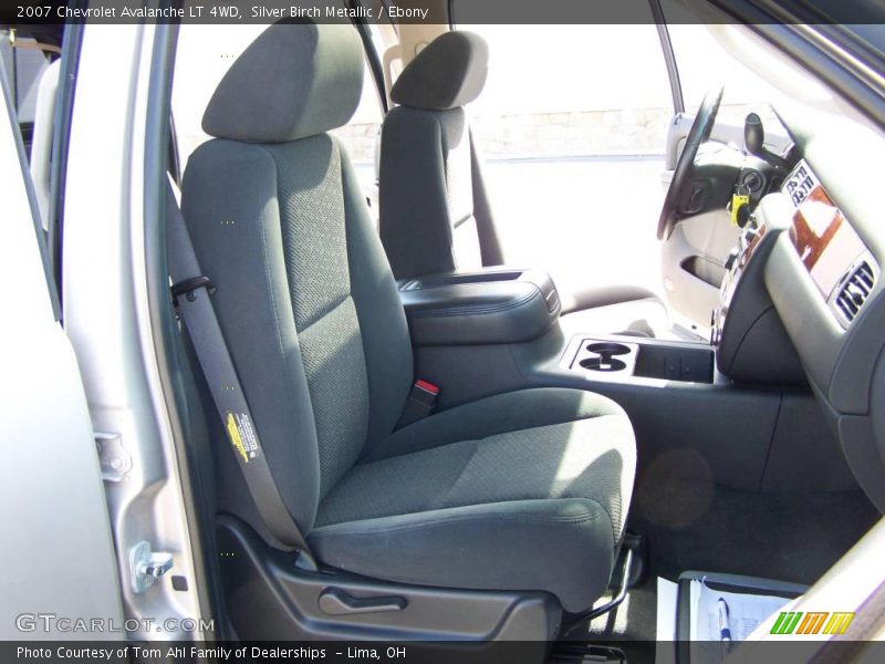 Silver Birch Metallic / Ebony 2007 Chevrolet Avalanche LT 4WD