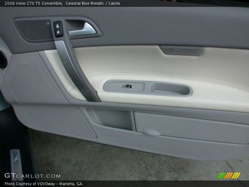 Celestial Blue Metallic / Calcite 2009 Volvo C70 T5 Convertible