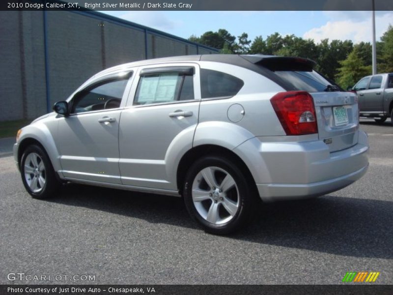 Bright Silver Metallic / Dark Slate Gray 2010 Dodge Caliber SXT
