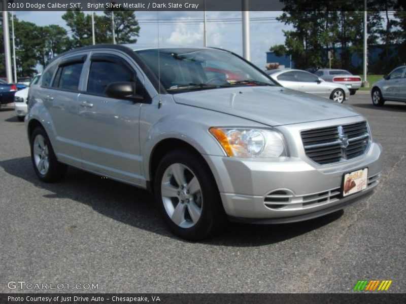 Bright Silver Metallic / Dark Slate Gray 2010 Dodge Caliber SXT