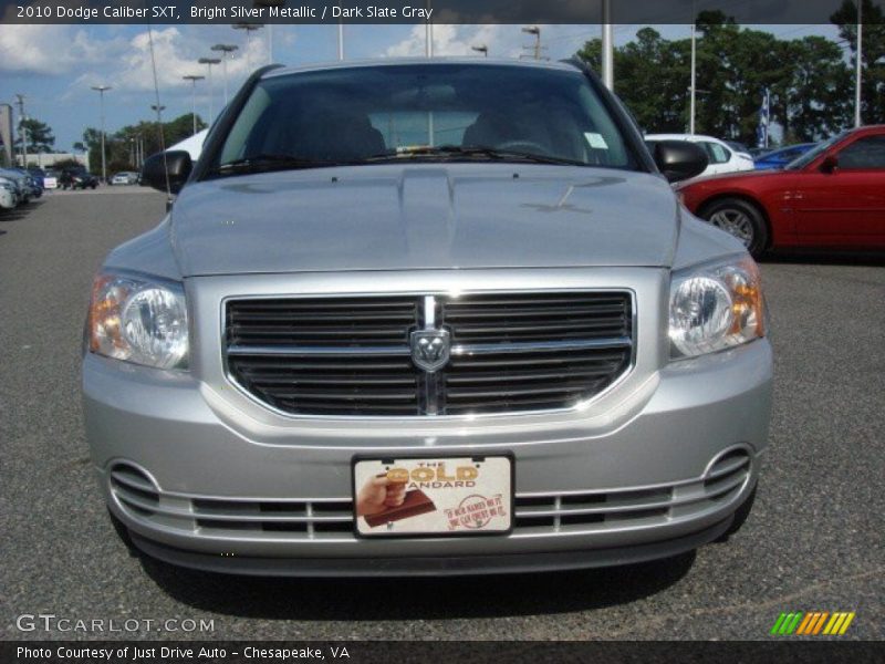 Bright Silver Metallic / Dark Slate Gray 2010 Dodge Caliber SXT