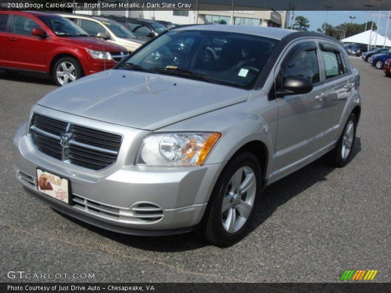 Bright Silver Metallic / Dark Slate Gray 2010 Dodge Caliber SXT