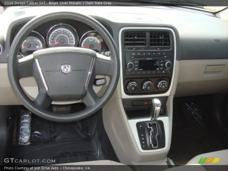 Bright Silver Metallic / Dark Slate Gray 2010 Dodge Caliber SXT
