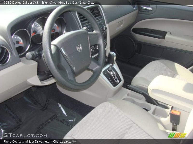 Bright Silver Metallic / Dark Slate Gray 2010 Dodge Caliber SXT