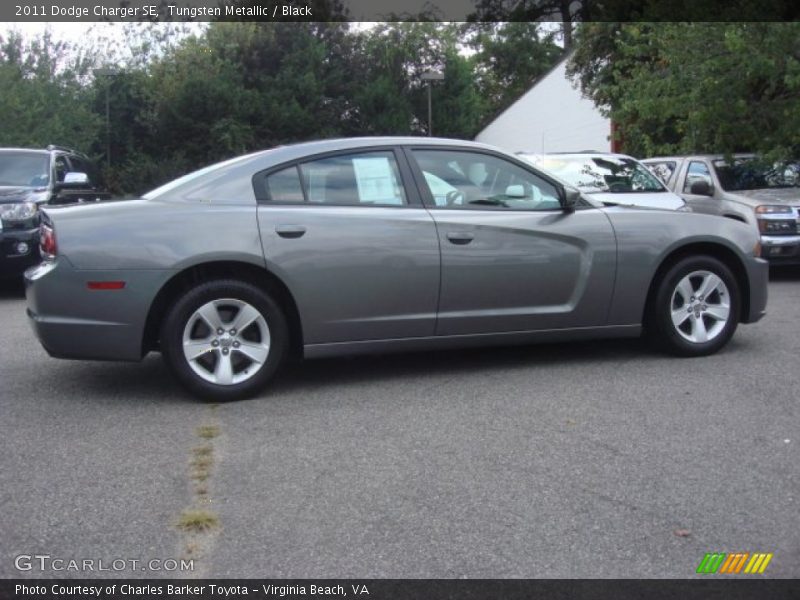 Tungsten Metallic / Black 2011 Dodge Charger SE