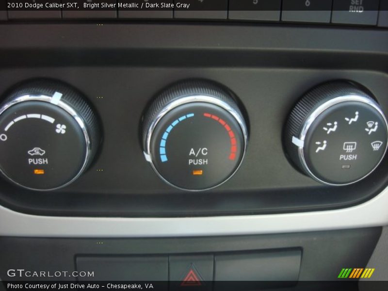 Bright Silver Metallic / Dark Slate Gray 2010 Dodge Caliber SXT