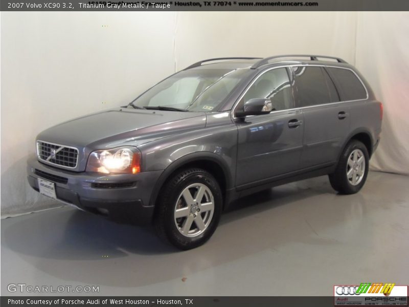 Titanium Gray Metallic / Taupe 2007 Volvo XC90 3.2