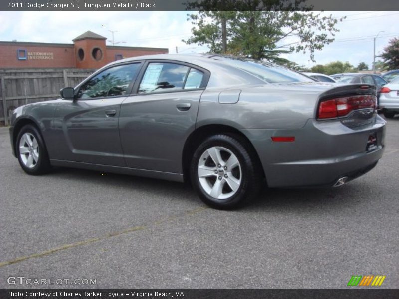Tungsten Metallic / Black 2011 Dodge Charger SE