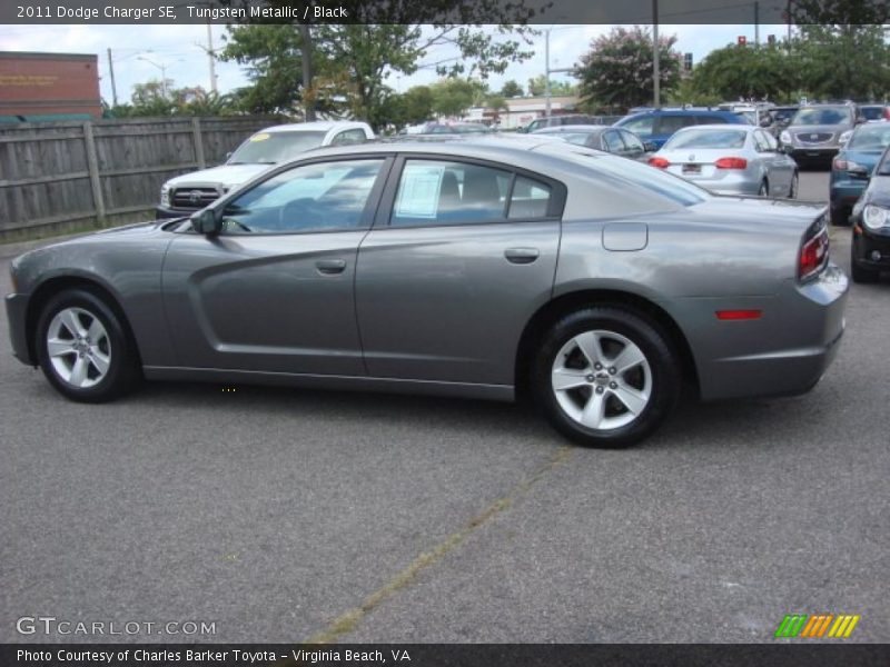 Tungsten Metallic / Black 2011 Dodge Charger SE