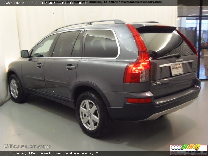 Titanium Gray Metallic / Taupe 2007 Volvo XC90 3.2