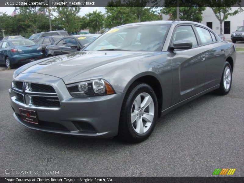 Tungsten Metallic / Black 2011 Dodge Charger SE