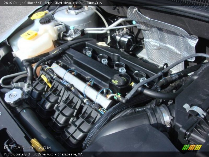Bright Silver Metallic / Dark Slate Gray 2010 Dodge Caliber SXT