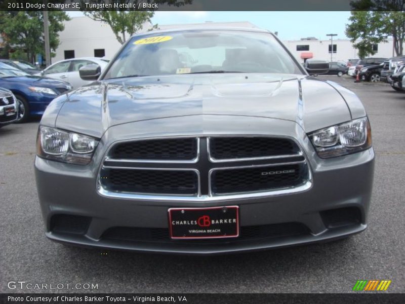 Tungsten Metallic / Black 2011 Dodge Charger SE