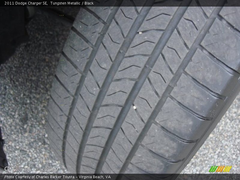Tungsten Metallic / Black 2011 Dodge Charger SE