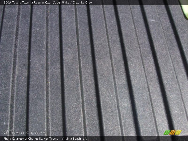 Super White / Graphite Gray 2009 Toyota Tacoma Regular Cab