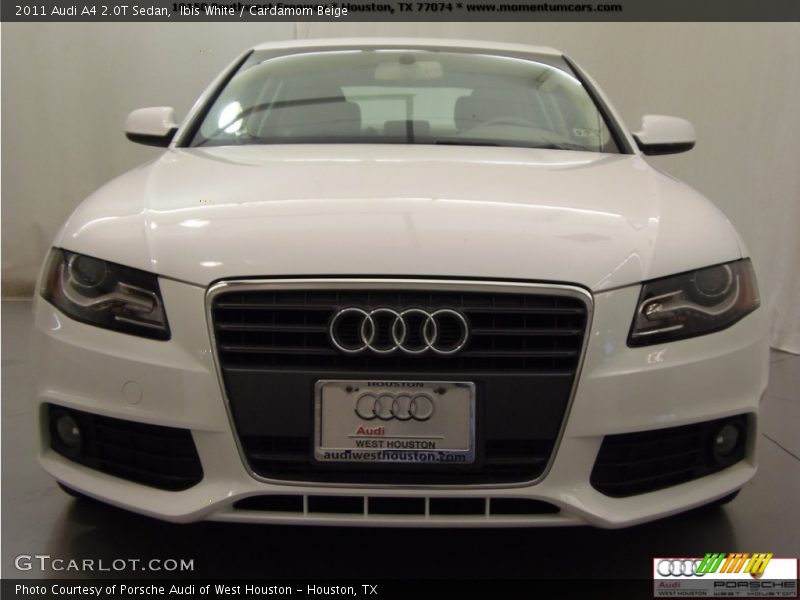 Ibis White / Cardamom Beige 2011 Audi A4 2.0T Sedan