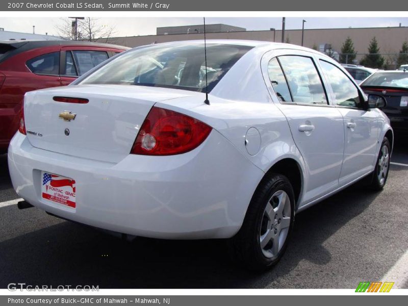 Summit White / Gray 2007 Chevrolet Cobalt LS Sedan