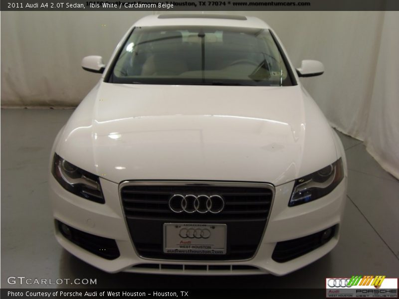 Ibis White / Cardamom Beige 2011 Audi A4 2.0T Sedan